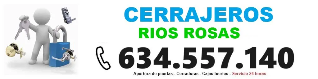 cerrajeros Rios Rosas 24 horas